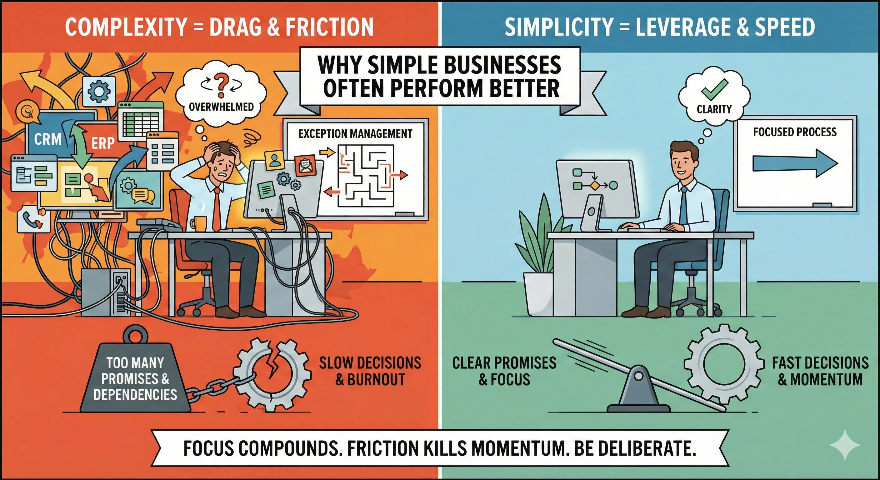 Why Simple Businesses Often Perform Better