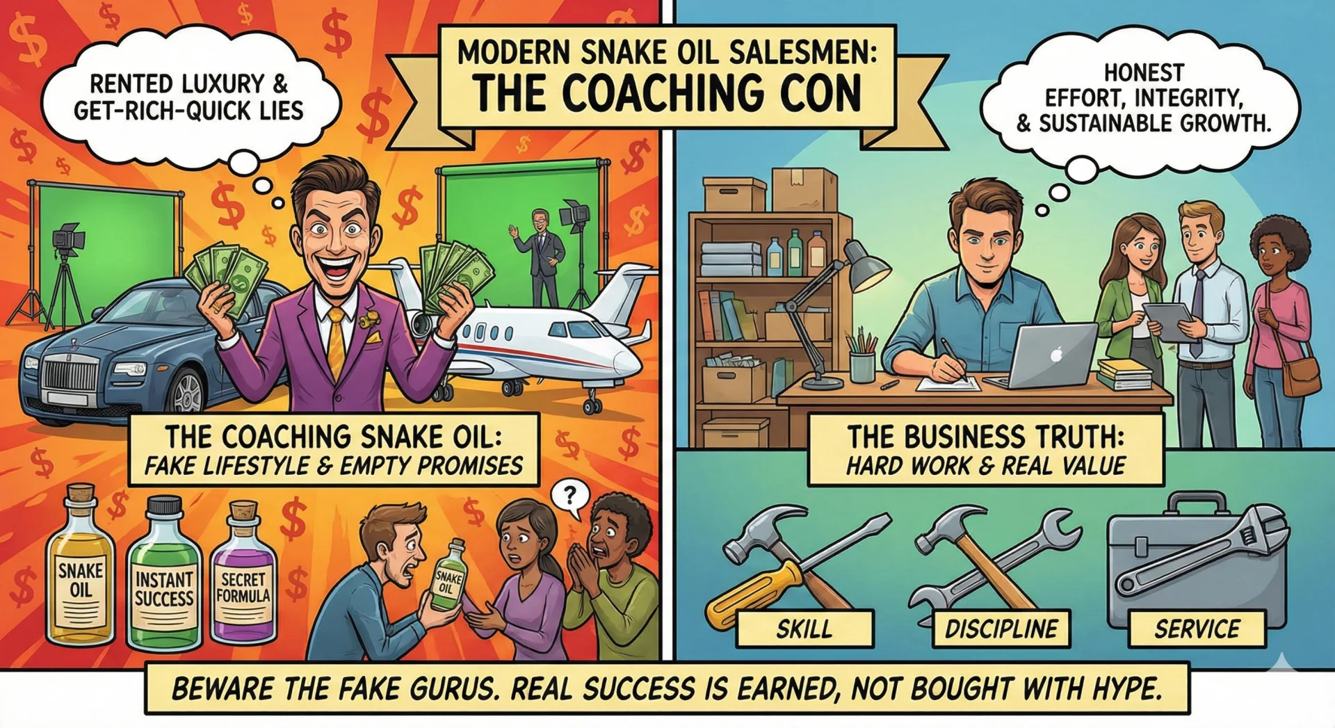 The Business Coaching Scam Nobody Wants to Call Out