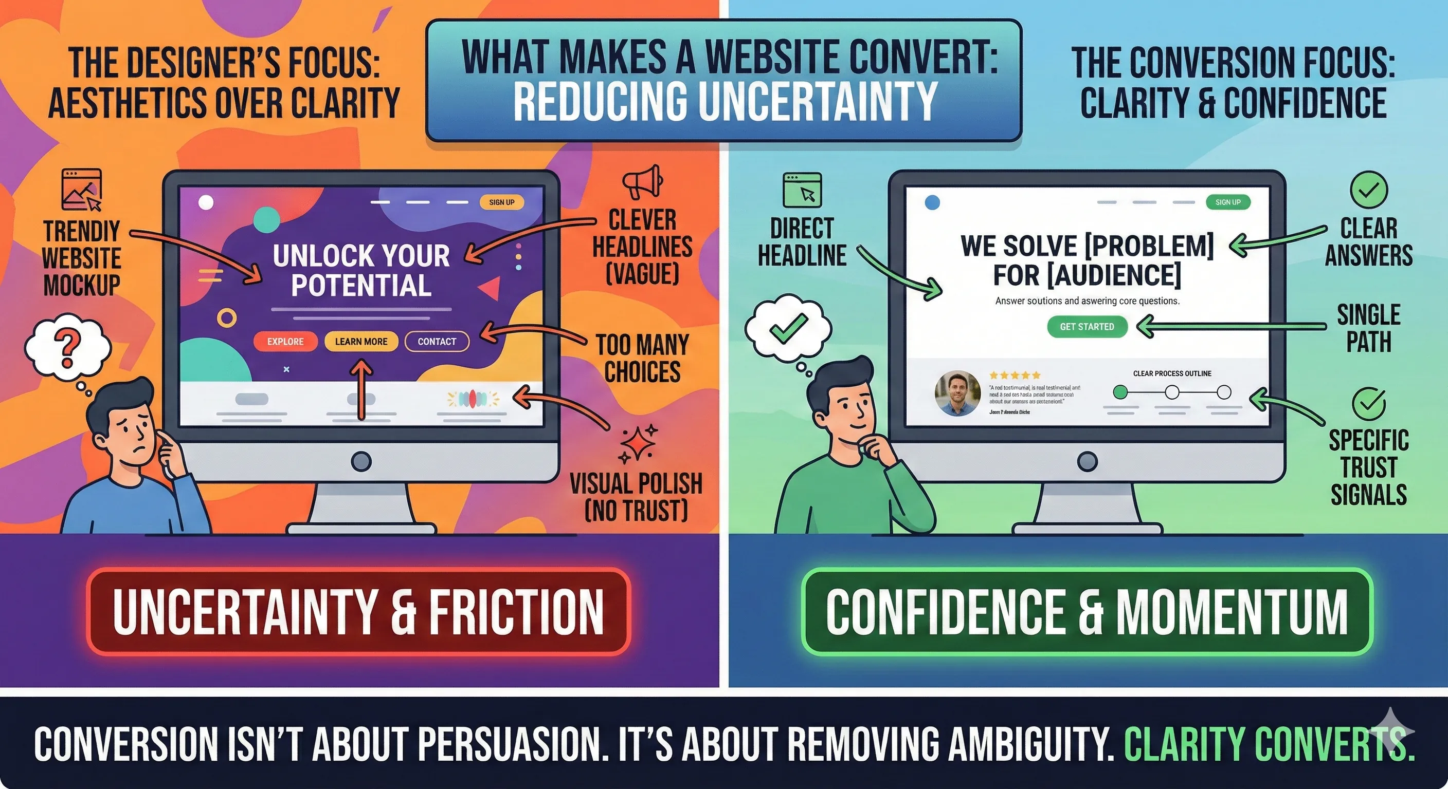 What Makes a Website Convert (That Most Designers Ignore)