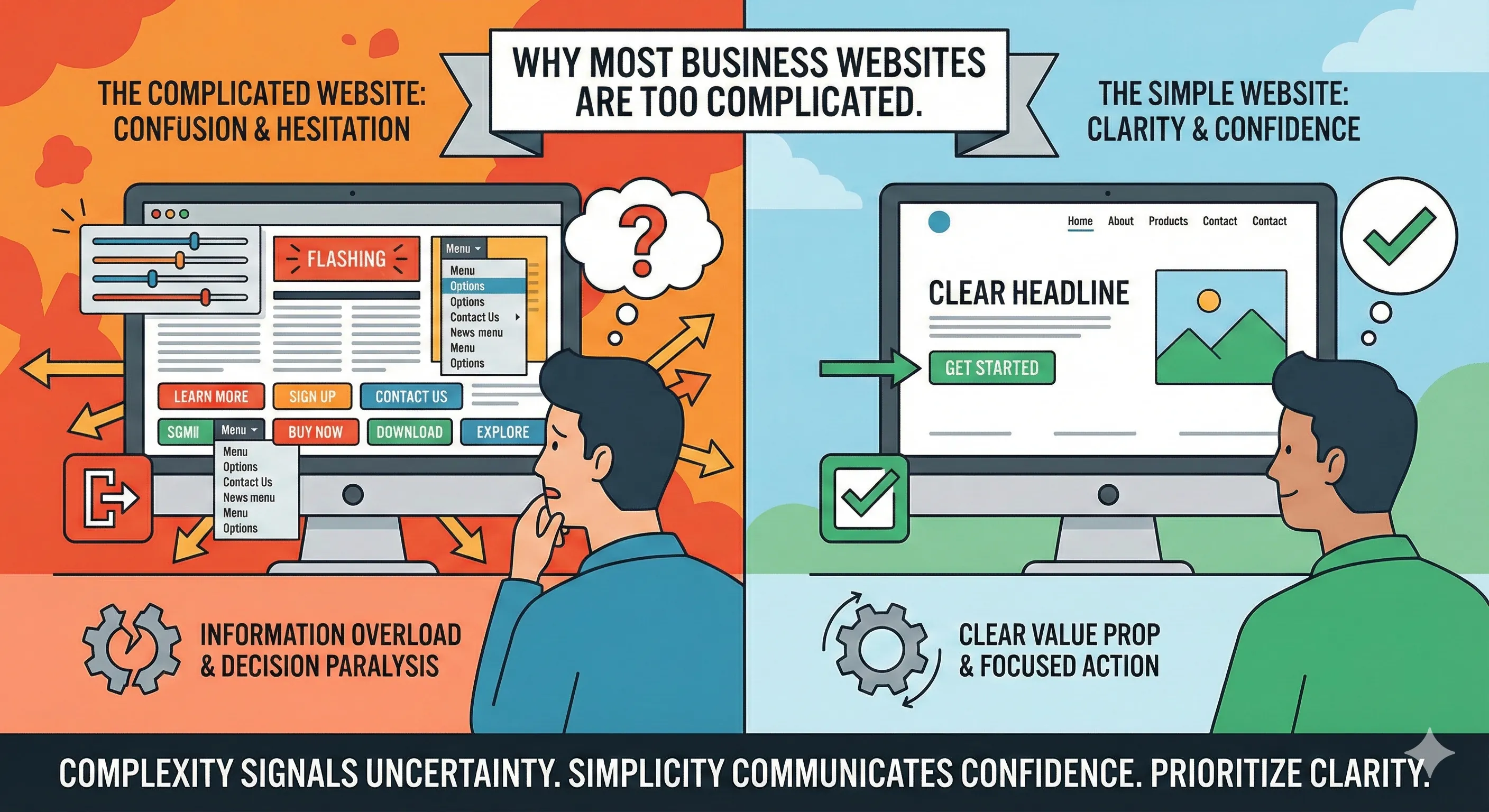 Why Most Business Websites Are Too Complicated