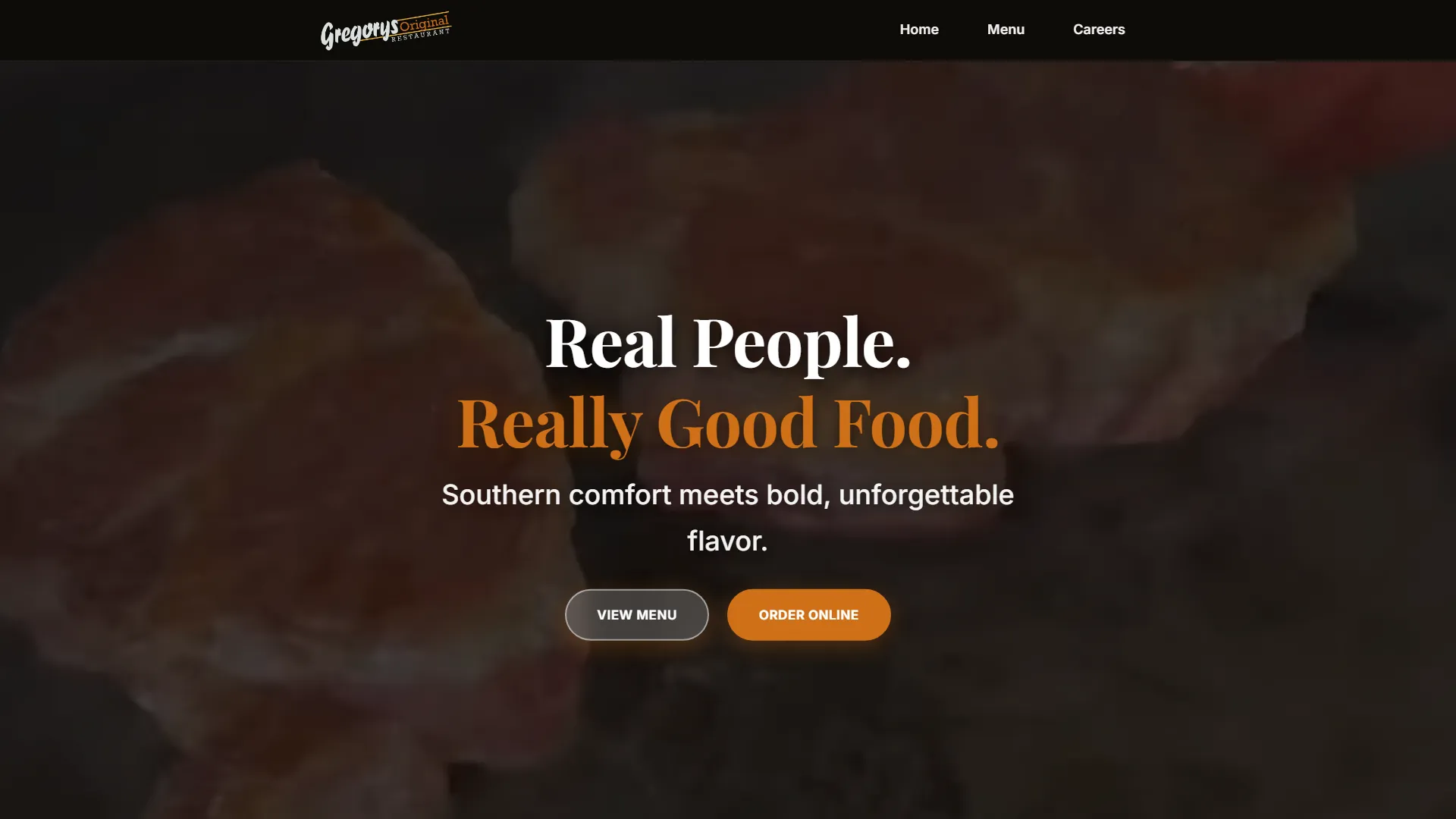 Gregory&rsquo;s Original desktop view