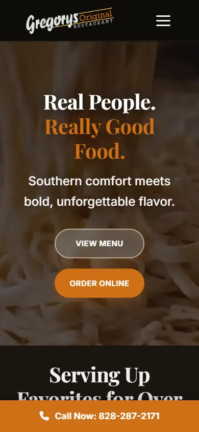 Gregory&rsquo;s Original mobile view