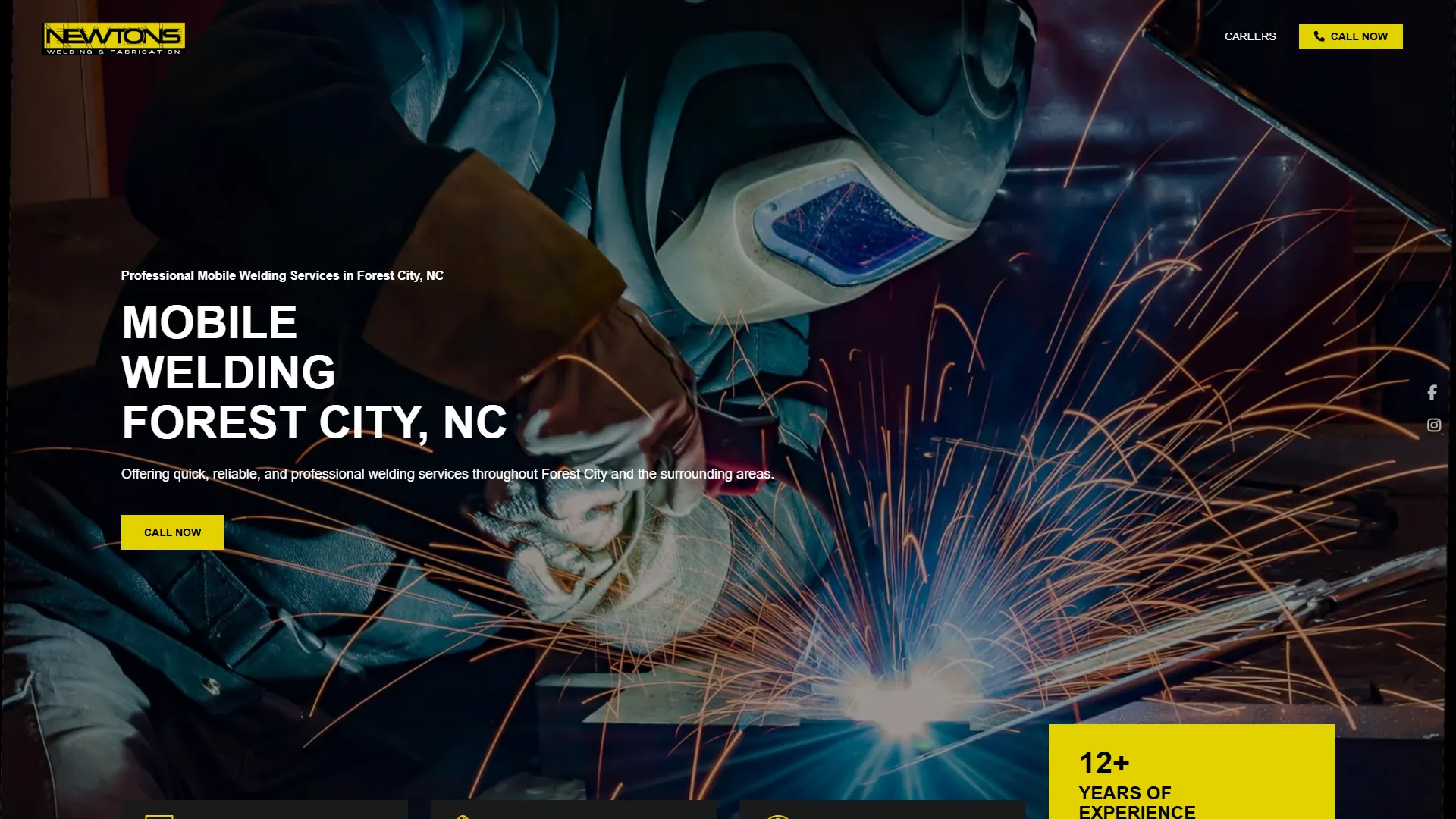 Newton&rsquo;s Welding desktop view